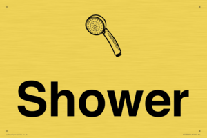 Dementia Shower sign